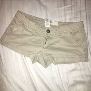 Tan Garage Shorts